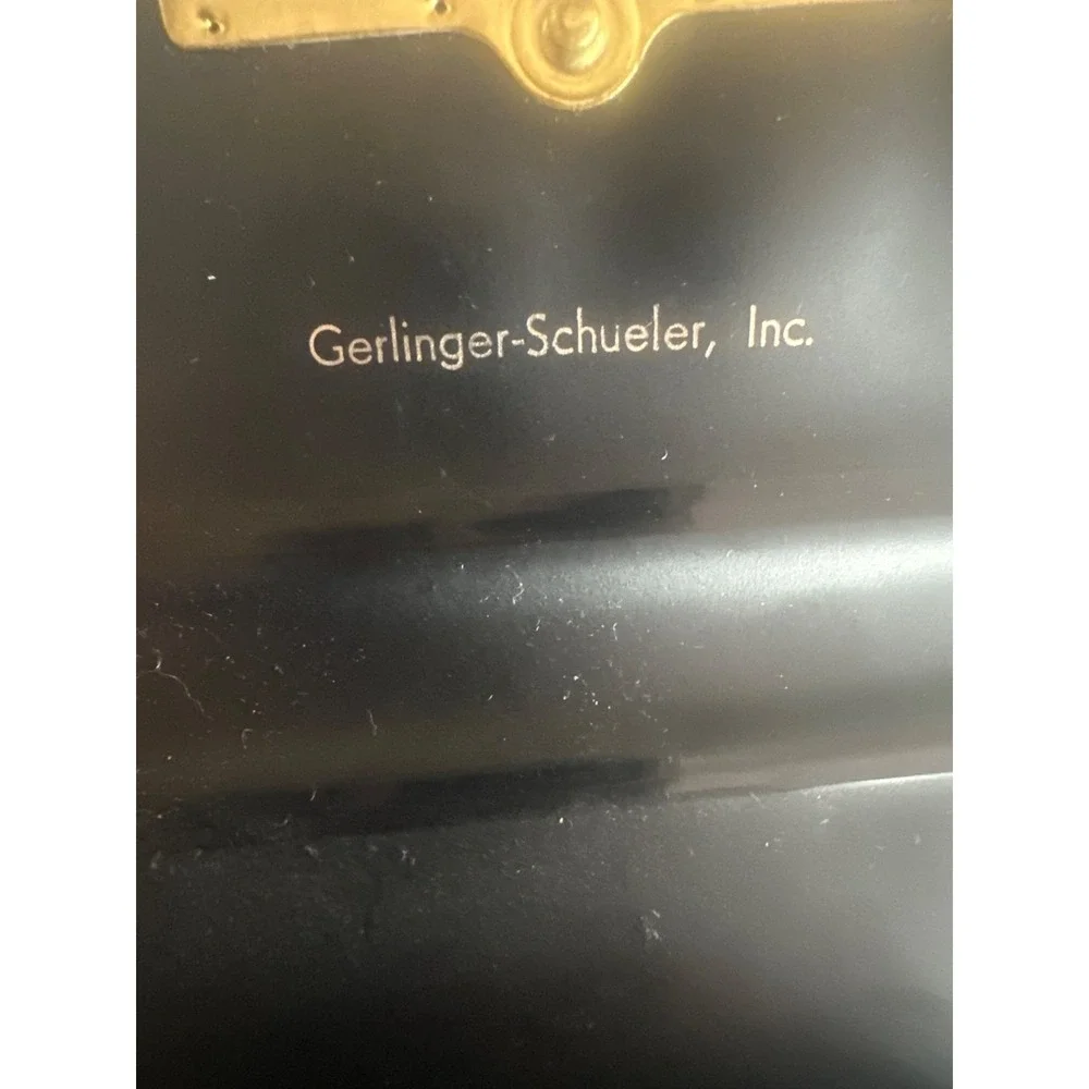 Vintage Gerlinger-Schueler Coaster Set W/ Case